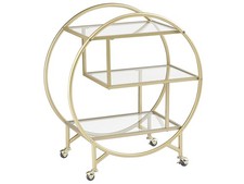 Metal Drinks Trolley with