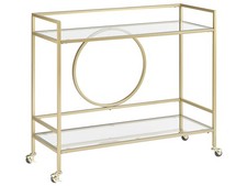 Metal Drinks Trolley with