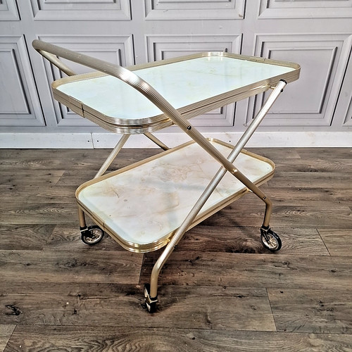 Vintage drinks tea trolley - tea,