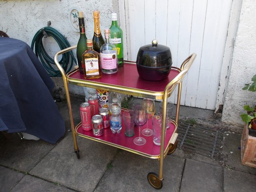 Vintage carefree tier gold - vintage, 2-tier