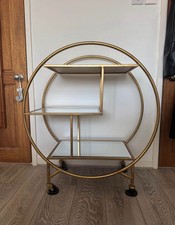 Gold Drinks Trolley | Vintage