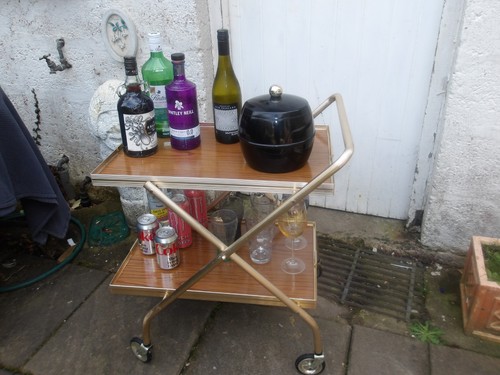 Vintage two tier gold - vintage,