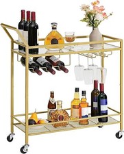 HOOBRO Drinks Trolley Bar Cart
