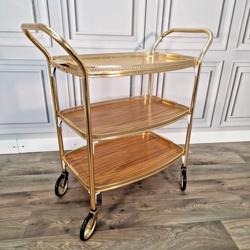 Vintage drinks tea trolley - tea,