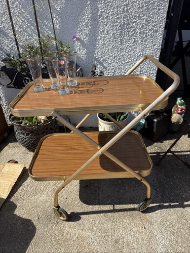 Vintage drinks trolley garden - drinks,