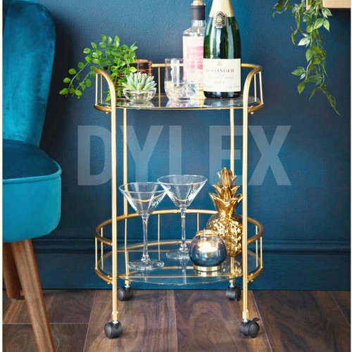 New gold drinks - new, trolley
