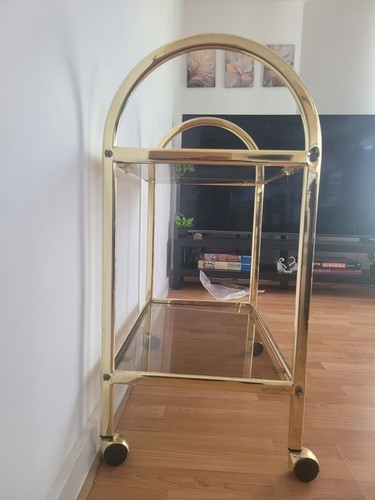 Vintage trolley bar - vintage, cart