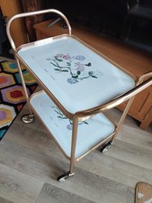 Vintage 2 Tier Drinks Trolley